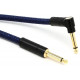 FENDER 10' ANGLED FESTIVAL INSTRUMENT CABLE PURE HEMP BLUE DREAM