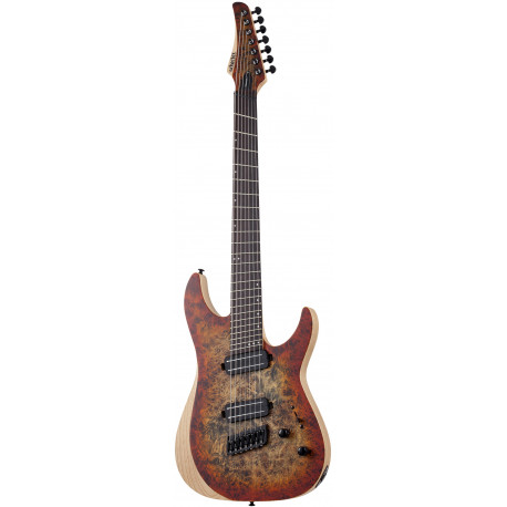 SCHECTER REAPER-7 MS INFERNOBURST