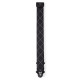 D`ADDARIO 50BAL02 Auto Lock Guitar Strap (Black Padded Diamonds)