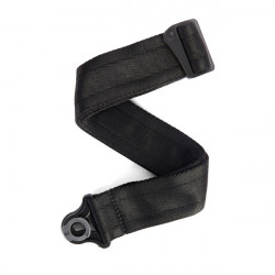 D`ADDARIO PW50BAL00 Auto Lock Guitar Strap (Black)