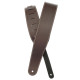 PLANET WAVES PW25LS01DX Classic Leather Guitar Strap with Contrast Stitch, Brown