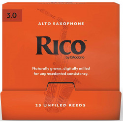 D`ADDARIO RJA0130-B25 Rico by D'Addario - Alto Sax 3.0 - 25 Box