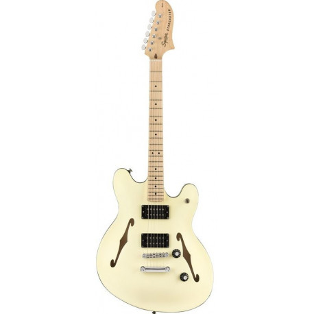 SQUIER by FENDER AFFINITY SERIES STARCASTER MAPLE FINGERBOARD OLYMPIC WHITE