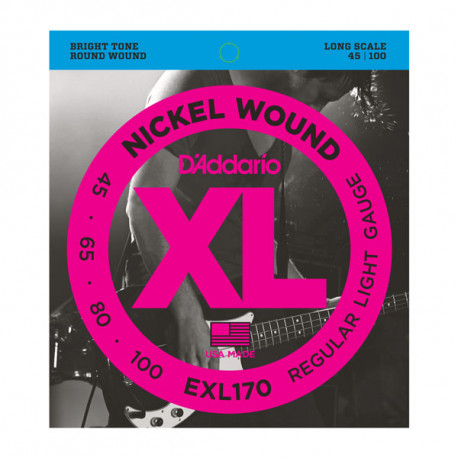 D`ADDARIO EXL170 XL REGULAR LIGHT 45-100