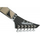 JACKSON X-SERIES RHOADS RRX24M MN SNOW WHITE WITH BLACK PINSTRIPES