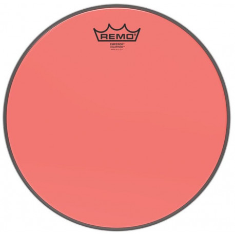 REMO EMPEROR 12" COLORTONE RED