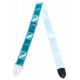 FENDER 2" MONOGRAMMED STRAP SEA FOAM GREEN