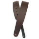 PLANET WAVES PW25L01DX Classic Leather Guitar Strap, Brown