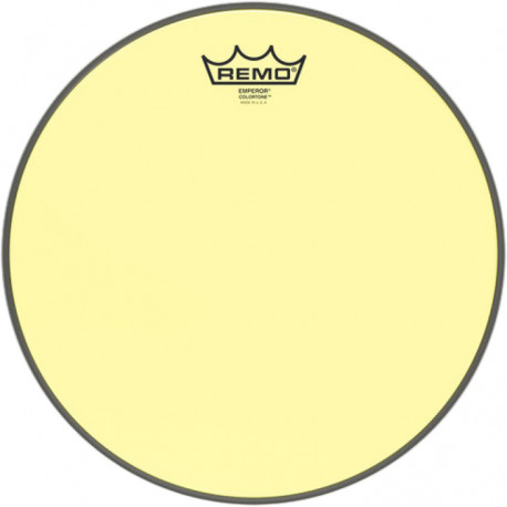 REMO EMPEROR 10" COLORTONE YELLOW