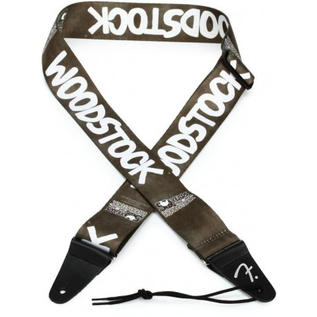 FENDER WOODSTOCK STRAP BLACK