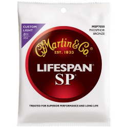 MARTIN MSP7050 SP Lifespan 92/8 Phosphor Bronze Custom Light (11-52)