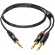 KLOTZ KY1-300 MINILINK PRO INSERT CABLE BLACK 3 M