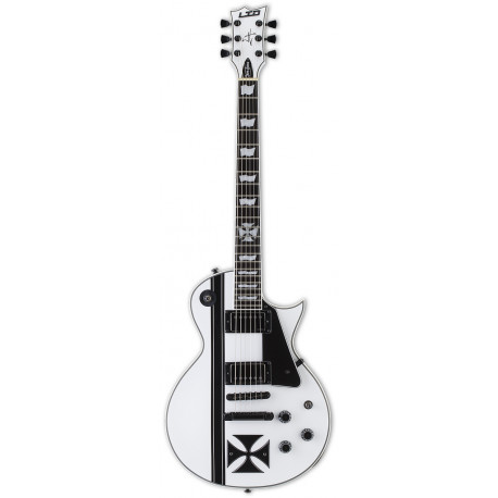 LTD IRON CROSS James Hetfield Signature (Snow White)