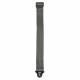 D`ADDARIO 50BAL09 Auto Lock Guitar Strap (Metal Grey)