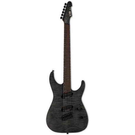 LTD M-1000 MULTI-SCALE FM (See Thru Black Satin)