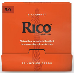 D`ADDARIO RCA0130-B25 Rico - Bb Clarinet 3.0 - 25 Box