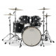 DW Design Series 5-Piece Shell Pack (Black Satin)