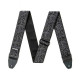 DUNLOP D6714 Jacquard Black Thistle Strap