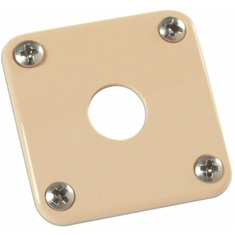 GIBSON HISTORIC OUTPUT JACK PLATE (CREME)