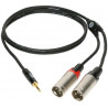 KLOTZ KY9-300 MINILINK PRO Y-CABLE 3 M