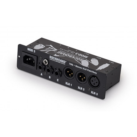 ROCKBOARD MOD 3 V2 All-in-One TRS & XLR Patchbay for Vocalists & Acoustic Players