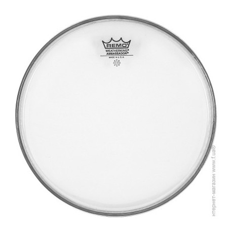 REMO AMBASSADOR 13" CLEAR SNARE SIDE