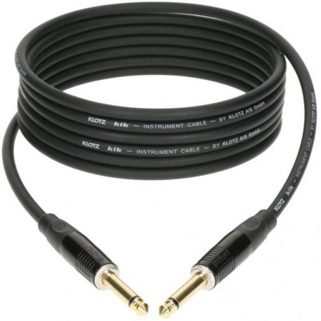 KLOTZ KIK INSTRUMENT CABLE BLACK 3 M