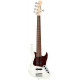 SADOWSKY MetroLine 21-Fret Vintage J/J Bass, Alder, 5-String (Solid Olympic White High Polish)