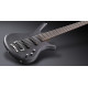 WARWICK Teambuilt Pro Series Corvette Ash, 5-String, A/A, (Nirvana Black Transparent Satin)