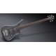 WARWICK Teambuilt Pro Series Corvette Ash, 5-String, A/A, (Nirvana Black Transparent Satin)