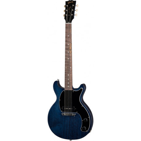 GIBSON LES PAUL JUNIOR TRIBUTE DC BASS BLUE SATIN