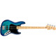 FENDER PLAYER JAZZ BASS PLUS TOP LIMITED MN BLUE BURST