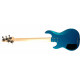 G&L L2500 FIVE STRINGS (Emerald Blue. Rosewood)