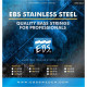 Струны для бас-гитары EBS SS-MD 5-STRINGS (45-125) STAINLESS STEEL